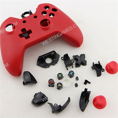 Replacement Complete Housing Shell Case For Xbox ONE Controller - Red