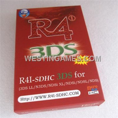 R4i-SDHC карты РТС флэш-карты роскошный упаковка для ndsl/DSI в/DSixl и 3DS/3DSLL