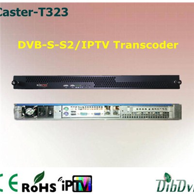 Многоэкранный ДВБ-с-С2 /IPTV видео Транскодер