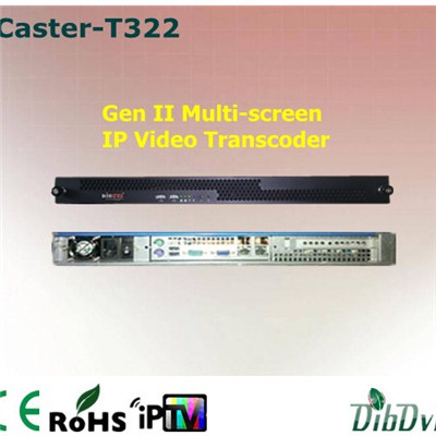 20 ч мульти-экраном и функцией IPTV Транскодер