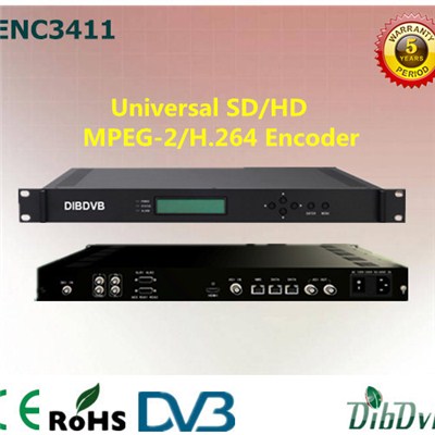 Один канал в формате MPEG-2/х. 264SD/HD энкодер