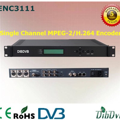 Один канал в формате MPEG-2/AVC и шифратор SD