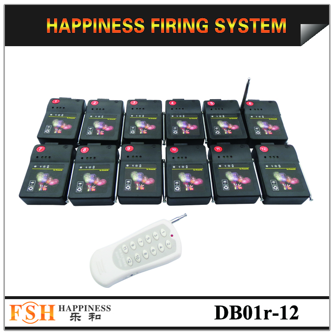 CE passed 12 channels / 12 cues Wireless Remote Control Fireworks Firing System 