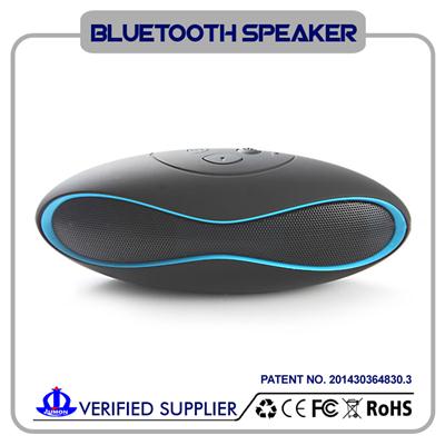 Руки бесплатный беспроводной bluetooth динамик , портативный динамик Bluetooth с TF кард-ридер