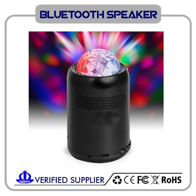 Portable Wireless Bluetooth 3.0 Speaker LED Light Visual Display Mode Powerful Sound With Build In Microphone Support Hands-free Function