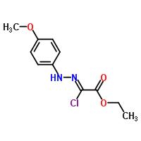 (Z)-ethyl 2-chloro-2-(2-(4-Methoxyphenyl)hydrazono)acetate 27143-07-3