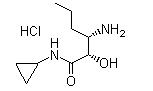 (2С,3С)-3-Амино-Н-cyclopropyl-2-hydroxyhexanamide гидрохлорид 