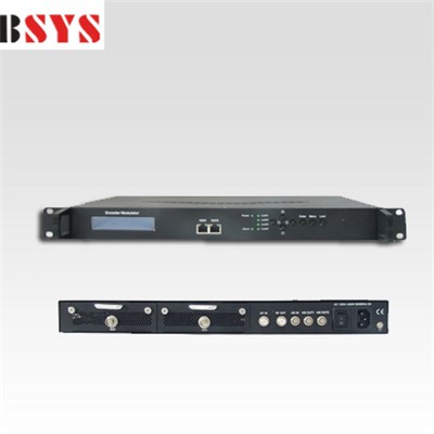 Высокой четкости H. 264 4-канальный EMI6400 стандарта DVB-T модулятора