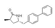 (3R,5S)-5-biphenyl-4-ylmethyl-3-methylpyrrolidin-2-one 