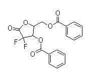 2-Deoxy-2,2-difluoro-D-erythro-pentafuranous-1-ulose-3,5-dibenzoate 