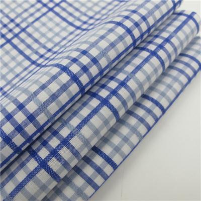 Wholesale 100% Cotton Shirt Fabric Plaid Design