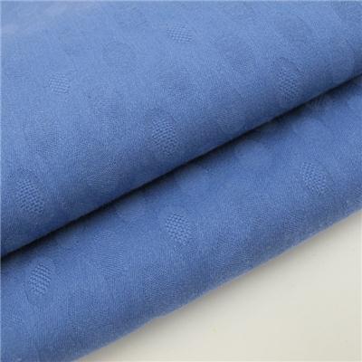 100% Cotton Yarn Dyed Jacquard Fabric Solid Color