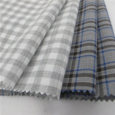 100% Cotton Yarn Dyed Woven Fabric For Shirt