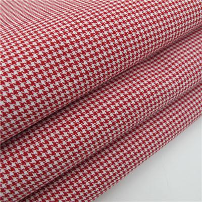 100% Cotton Yarn Dyed Houndstooth Fabric