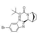 (1К,3С,4С)-трет-бутил 3-(6-бром-1Н-бензо[й]имидазол-2-Ил)-2-азабицикло [2.2.1]гептан-2-карбоксилата 