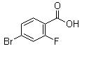 4-Бром-2-fluorobenzoic кислоты 