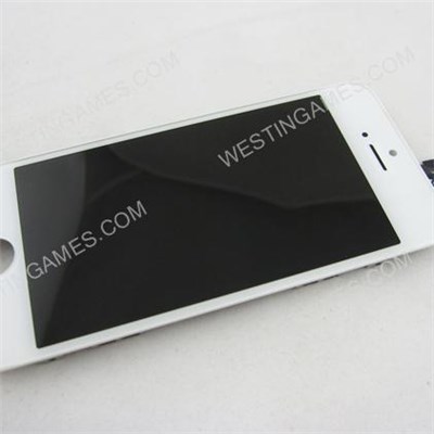 ЖК-экран с сенсорным экраном дигитайзер Ассамблеи для iPhone 5 5G в - Белый (ОЕМ)