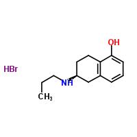 (С)-2-Naphthalenamine, 1,2,3,4-тетрагидро-5-гидрокси-Н-пропил-, гидробромид 