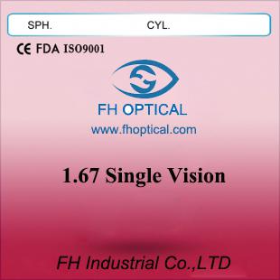 1.67Single Vision Eyeglass Lens (ASP)