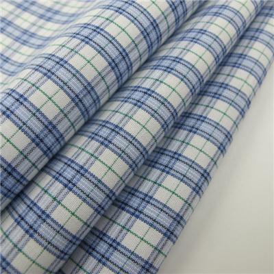 Yarn Dyed Combed Cotton Shirt Fabric Woven