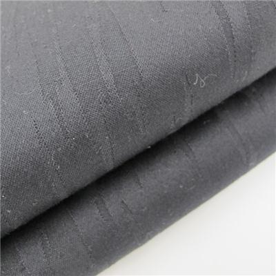 100% Cotton Jacquard Woven Fabric Black