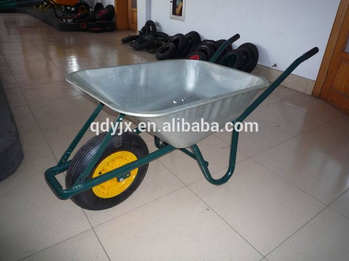 galvanized wheelbarrow WB6414