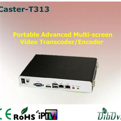 Portable Advanced Multi-screen Video Transcoder/ Encoder