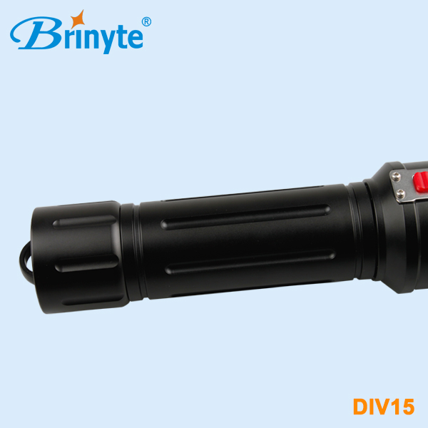  Brinyte DIV15 high power 3500 lumens magnetic switch Professional diving flashlight
