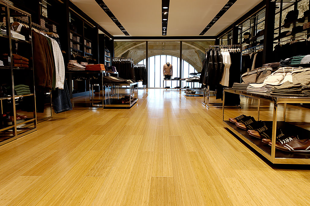 Dasso indoor engineered bamboo flooring UV treffert coating High durability floor