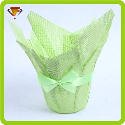 Paper Weave Flower Pot Cover/burlap Pot Cover JFSJ222