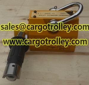 Permanent magnetic lifter with 3.5 times safety factor