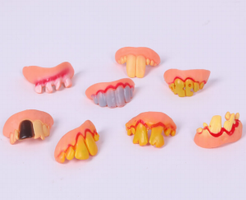 Поддельные Зубы Для Хэллоуина Вставные Зубы Игрушки