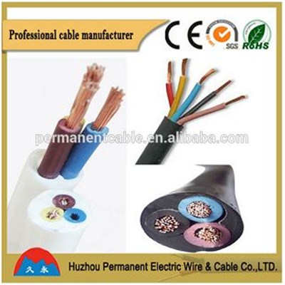 Изолированный PVC гибкий круглый кабель Multi-сердечника