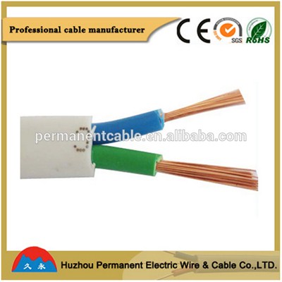 Изолированный PVC гибкий плоский кабель оболочки 