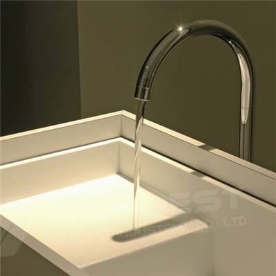 Corian-white-trough-washroom