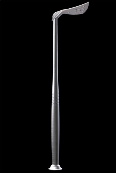 garden light pole lamp post light column