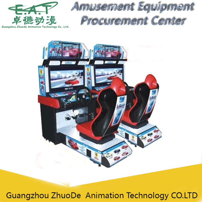 Горячая продажа электрический крытый симулятор аркадная игра машина молотковая СД игровой автомат / гонки игровой автомат для парка развлечений 