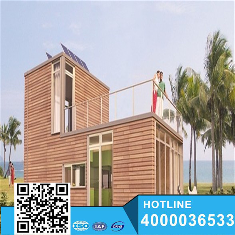 Low Cost Enviromment Friendly Wooden Prefab House