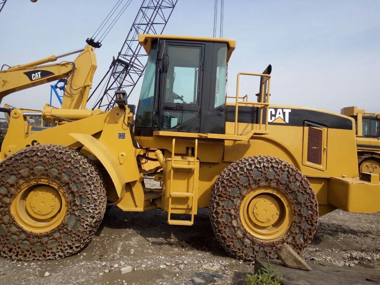 966G used wheel loader caterpillar for sale from china