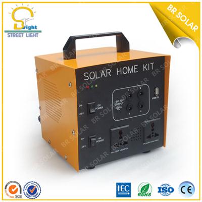 Portable solar power system 500W for home use with LCD,AC, DC function