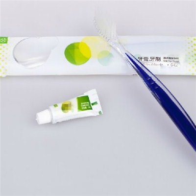 Hotel Toothbrush And Toothpaste Set