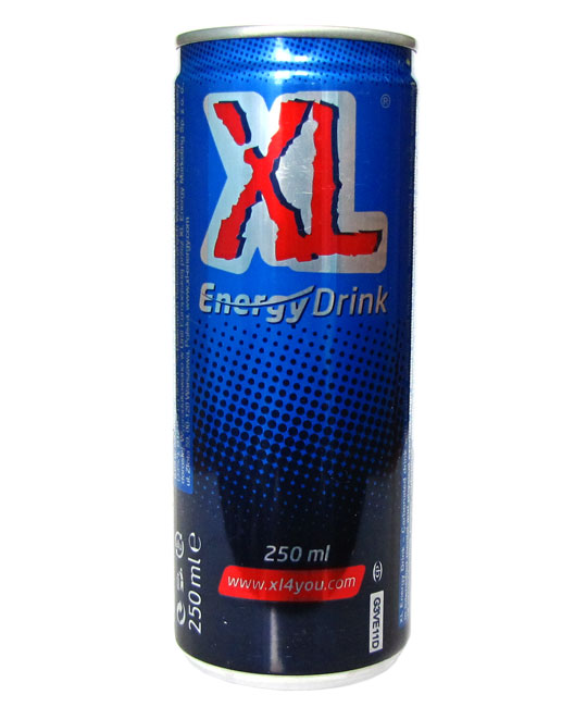  Red bull energy drink. XL energy drink and Monster energy drink