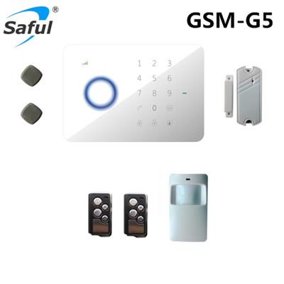 Saful GSM-G5 GSM/SMS/RFID Touch Alarm System