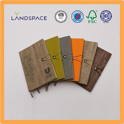Leather Soft Cover Journal Notebook With Elastic Band