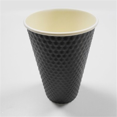 Black Blank Paper Cups