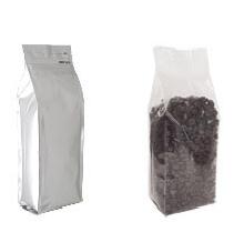 Plastic Zipper Gusseted Handle Food Bags