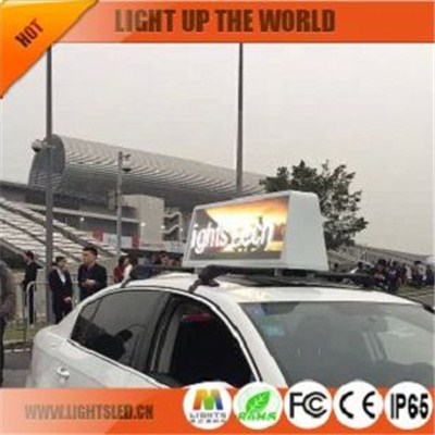 LS1828B led taxi display screen factory