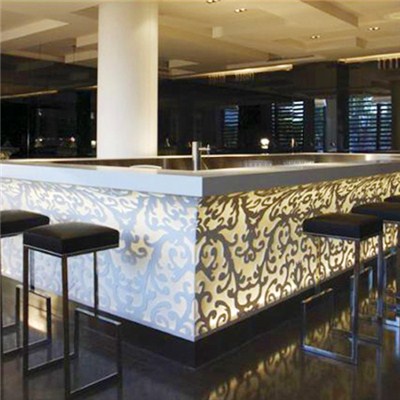 Big Clube 4 Sides Large Customized Bar Counter