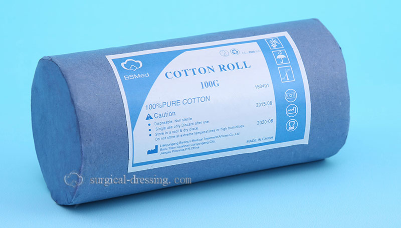 bleached surgical cotton wool roll ISO CE FDA approval