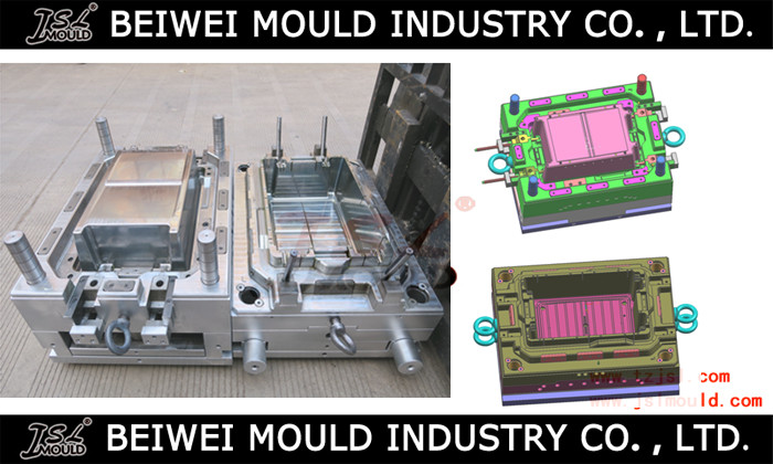 plastic injection fish crate mould
